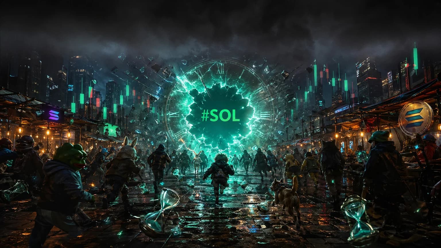 TIME MACHINE Just Printed a 7,831% Day, and Solana Turned an Eight-Hour Pump.fun Joke Into a Live Board