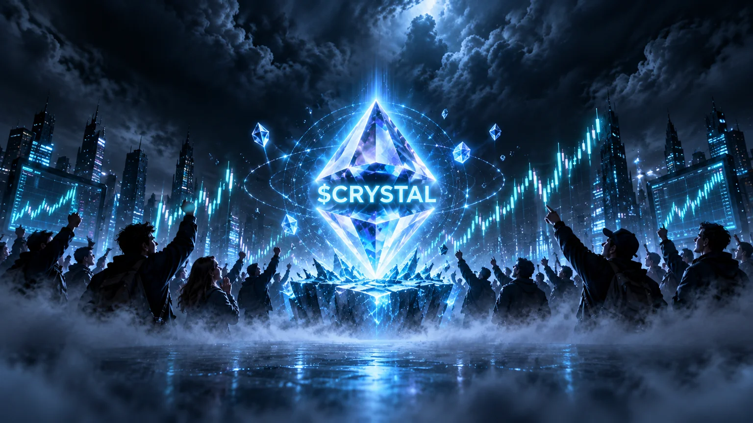 $CRYSTAL Just Turned a Tiny Solana Pool Into a Culture-Meme Bid
